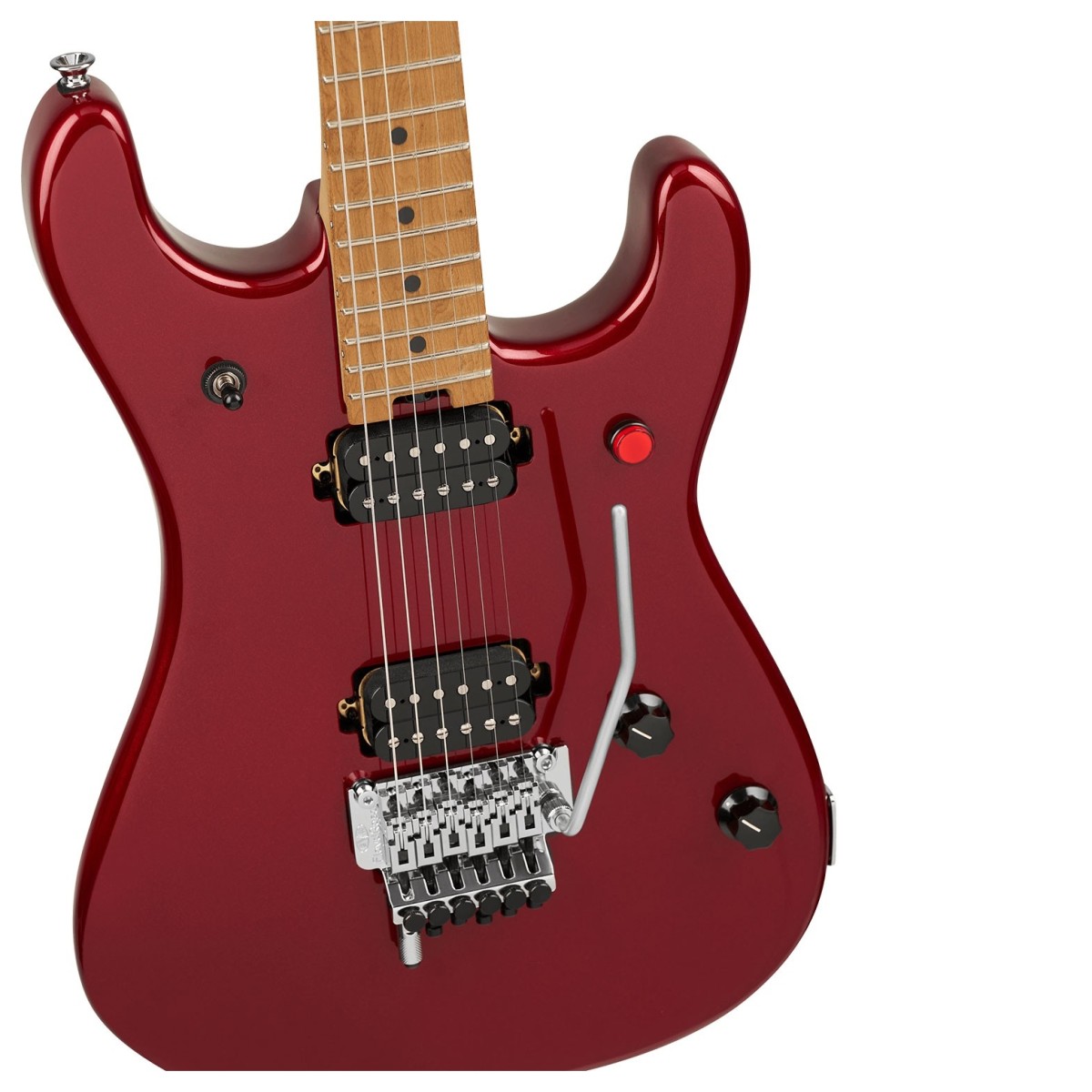 EVH 5150 Series Deluxe Baked Maple Candy Apple Red Metallic