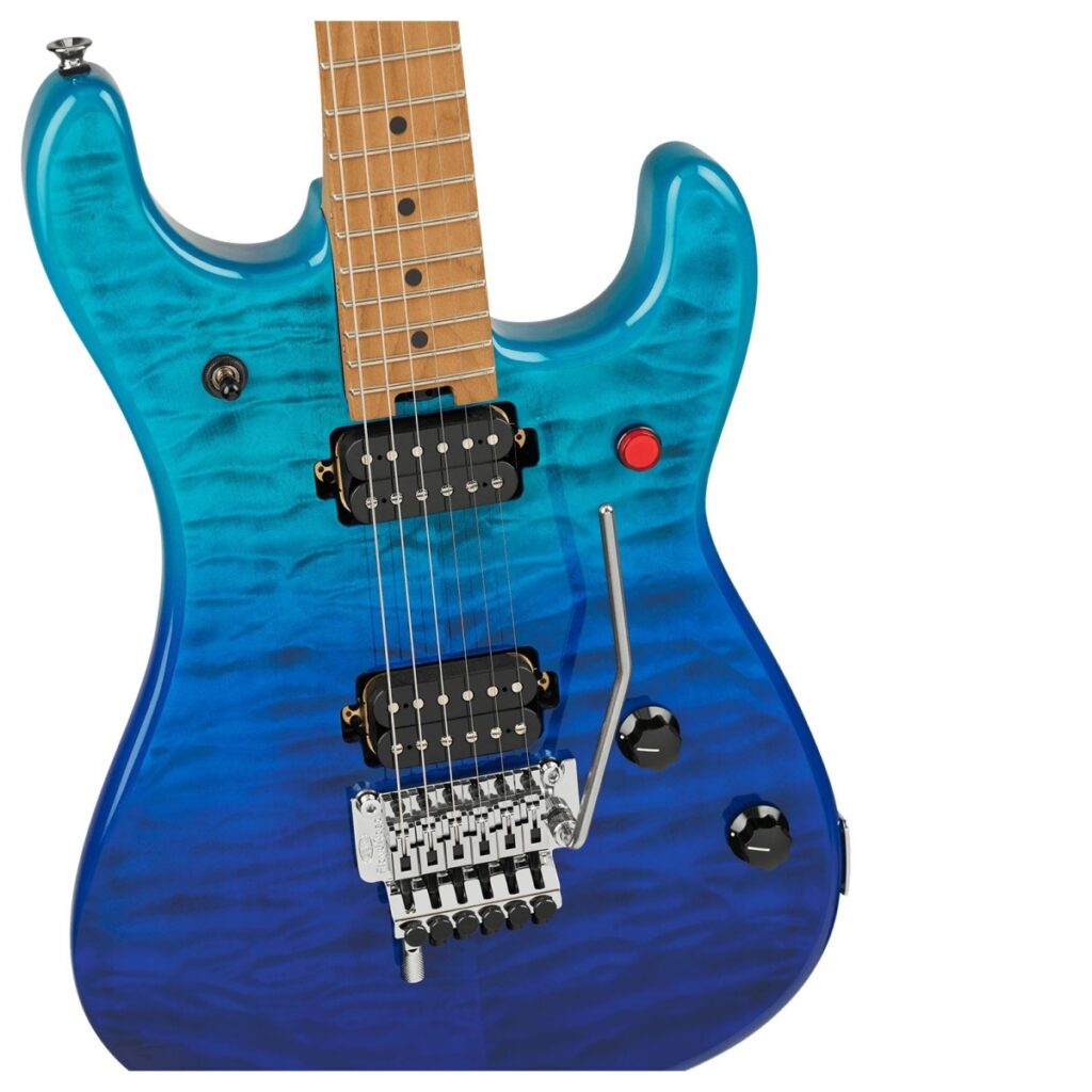 EVH 5150 Series Deluxe QM Baked Maple Pacific Drift