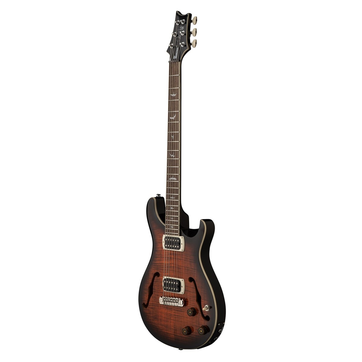 PRS SE Ed Sheeran Hollowbody Baritone Orange Tiger Smokeburst