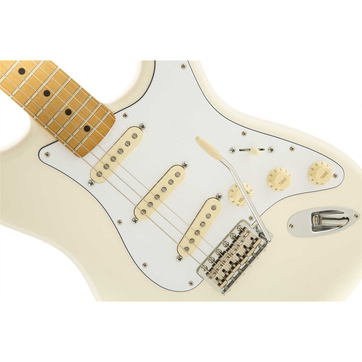 Fender Jimi Hendrix Stratocaster Olympic White