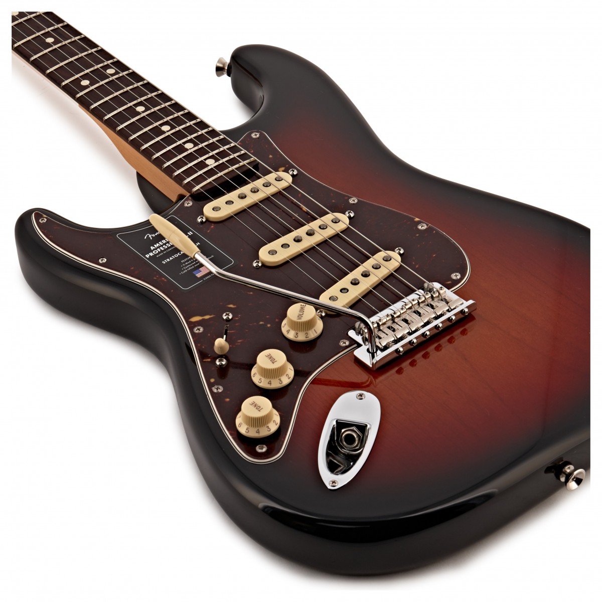 Fender American Professional II Stratocaster RW Left Handed 3-Tone Sunburst