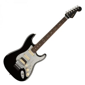 Fender American Ultra Luxe Stratocaster HSS FR RW Mystic Black