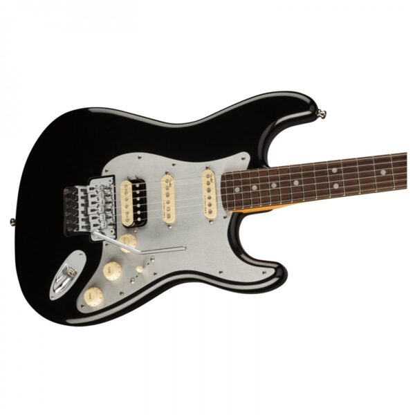 Fender American Ultra Luxe Stratocaster HSS FR RW Mystic Black