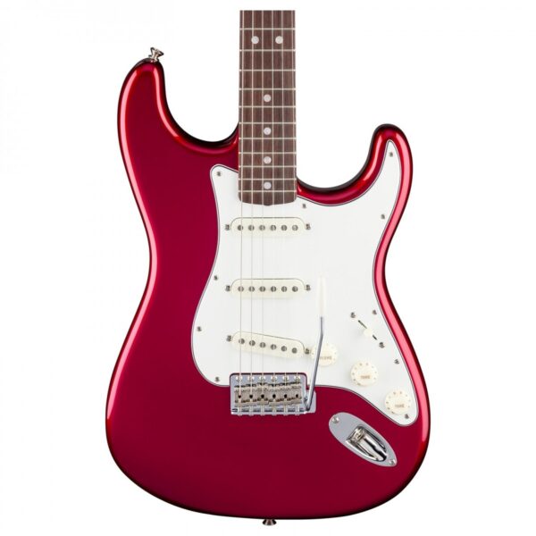 Fender American Vintage 1965 Stratocaster Round-Lam Rosewood Fingerboard Candy Apple Red