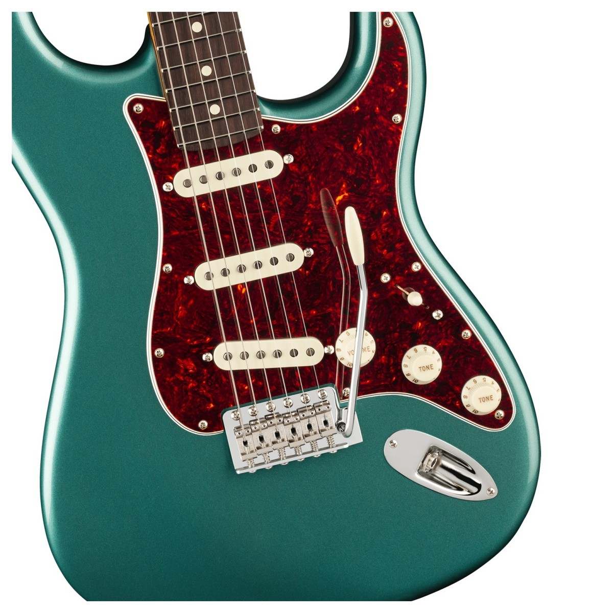 Fender American Professional Classic Stratocaster RW Faded Sherwood Green Metallic