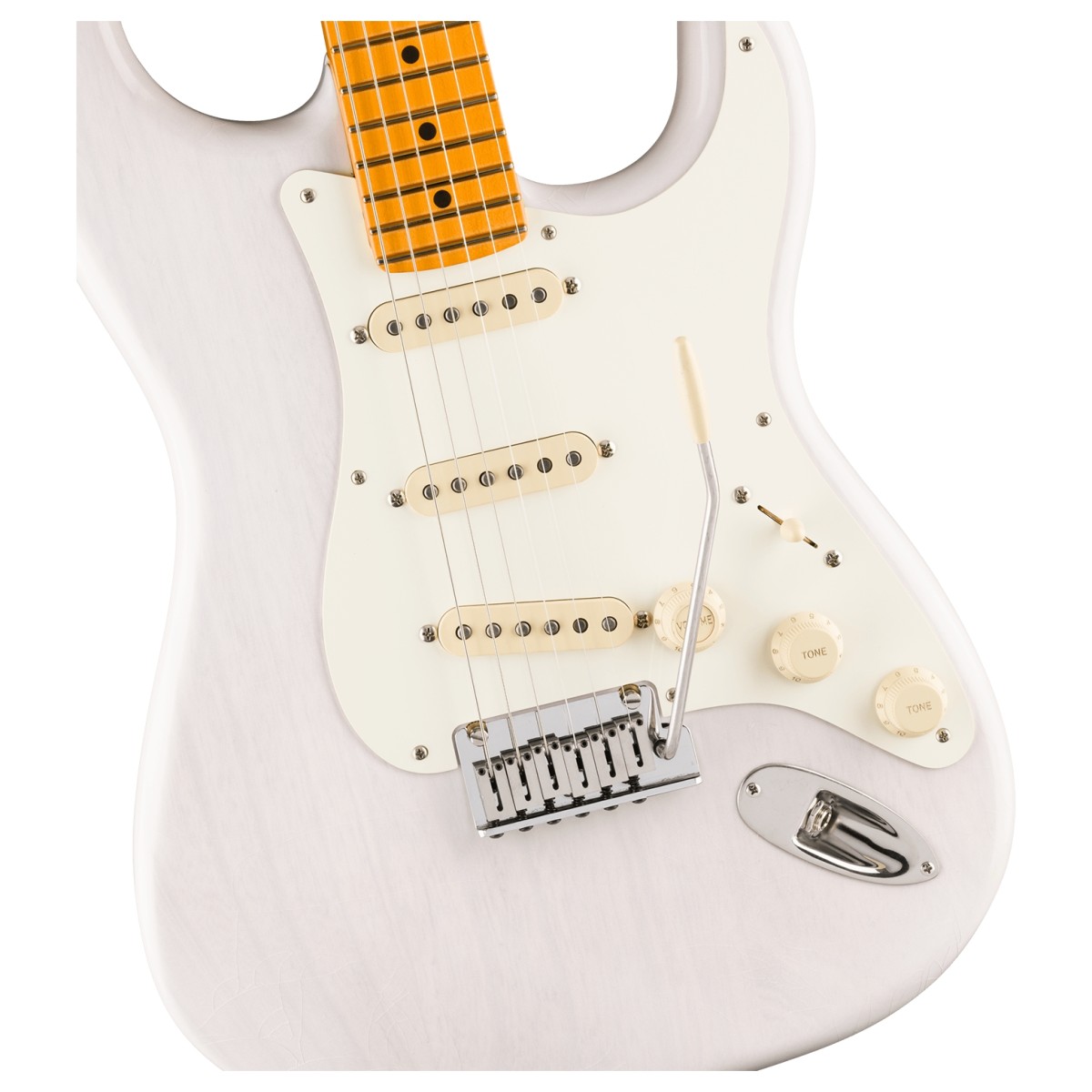 Fender American Ultra Luxe Vintage 50s Stratocaster MN White Blonde