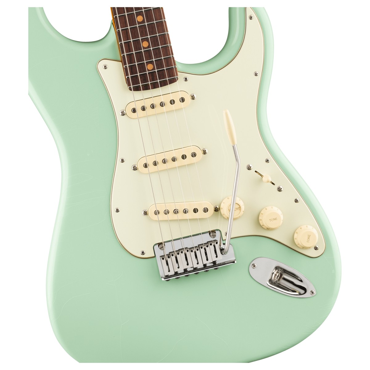 Fender American Ultra Luxe Vintage 60s Stratocaster RW Surf Green