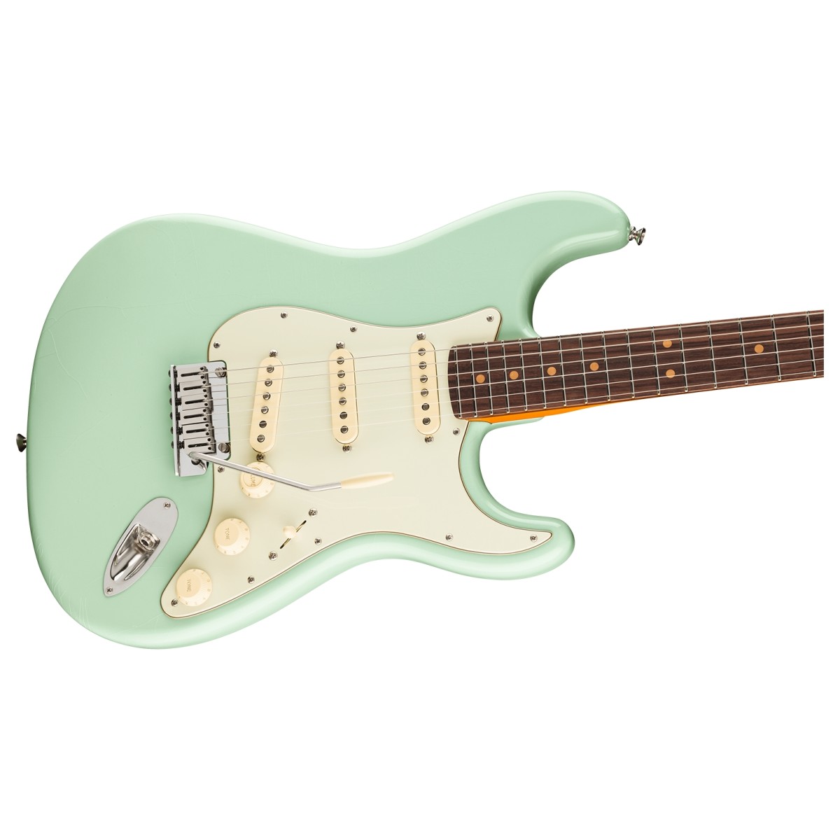 Fender American Ultra Luxe Vintage 60s Stratocaster RW Surf Green
