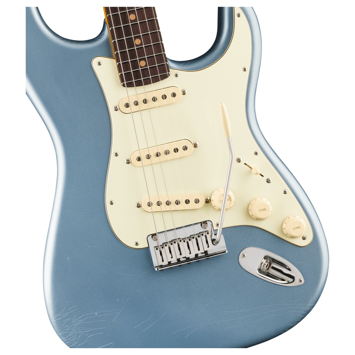 Fender American Ultra Luxe Vintage 60s Stratocaster RW Ice Blue Metallic