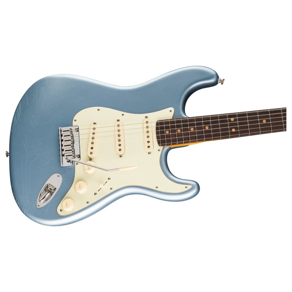 Fender American Ultra Luxe Vintage 60s Stratocaster RW Ice Blue Metallic