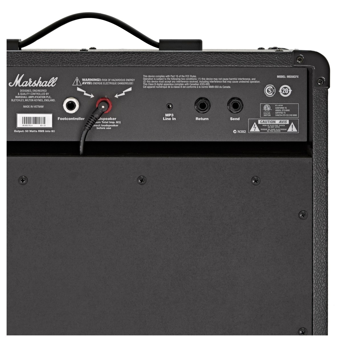 Marshall MG50GFX Gold 50W Guitar Combo