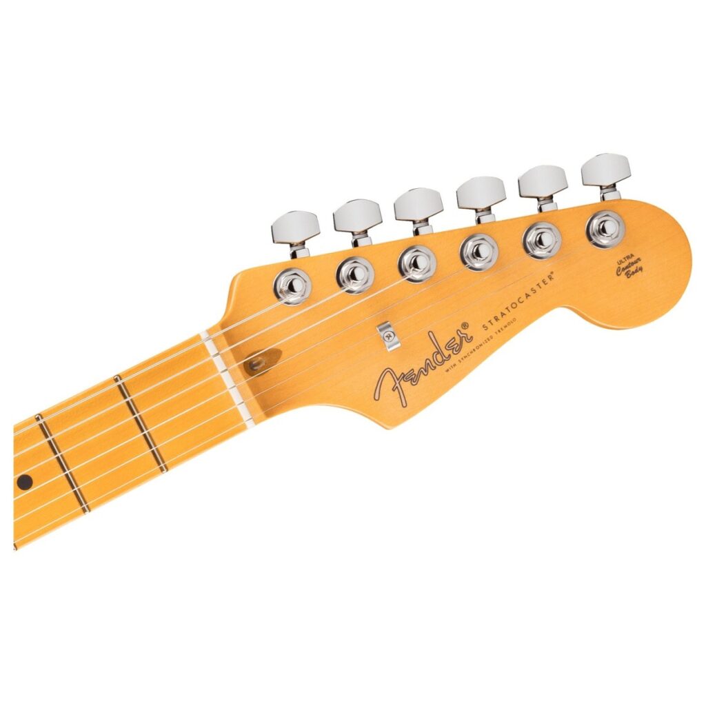 Fender American Ultra Luxe 60s Stratocaster Maple Fingerboard Ice Blue Metallic