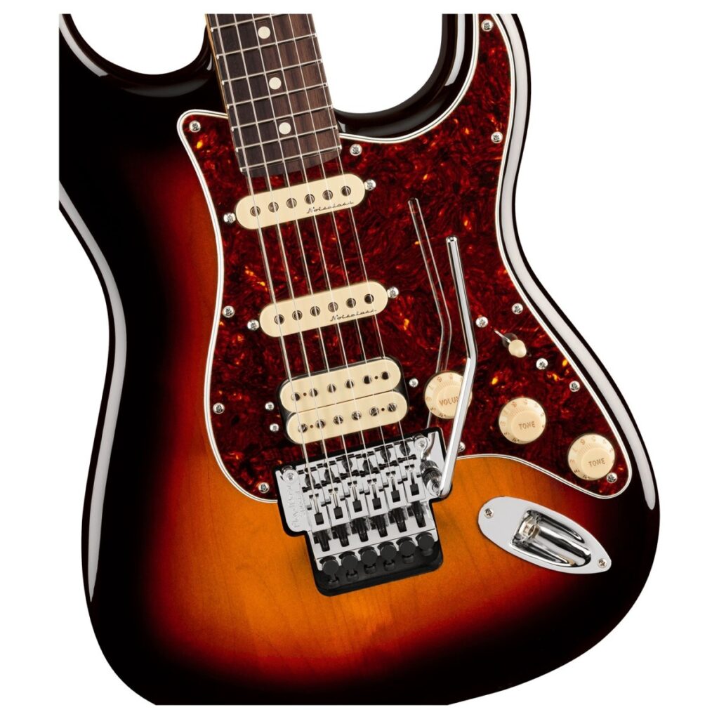 Fender Player II Modified Stratocaster HSS Floyd Rose RW 3 Tone Sunburst