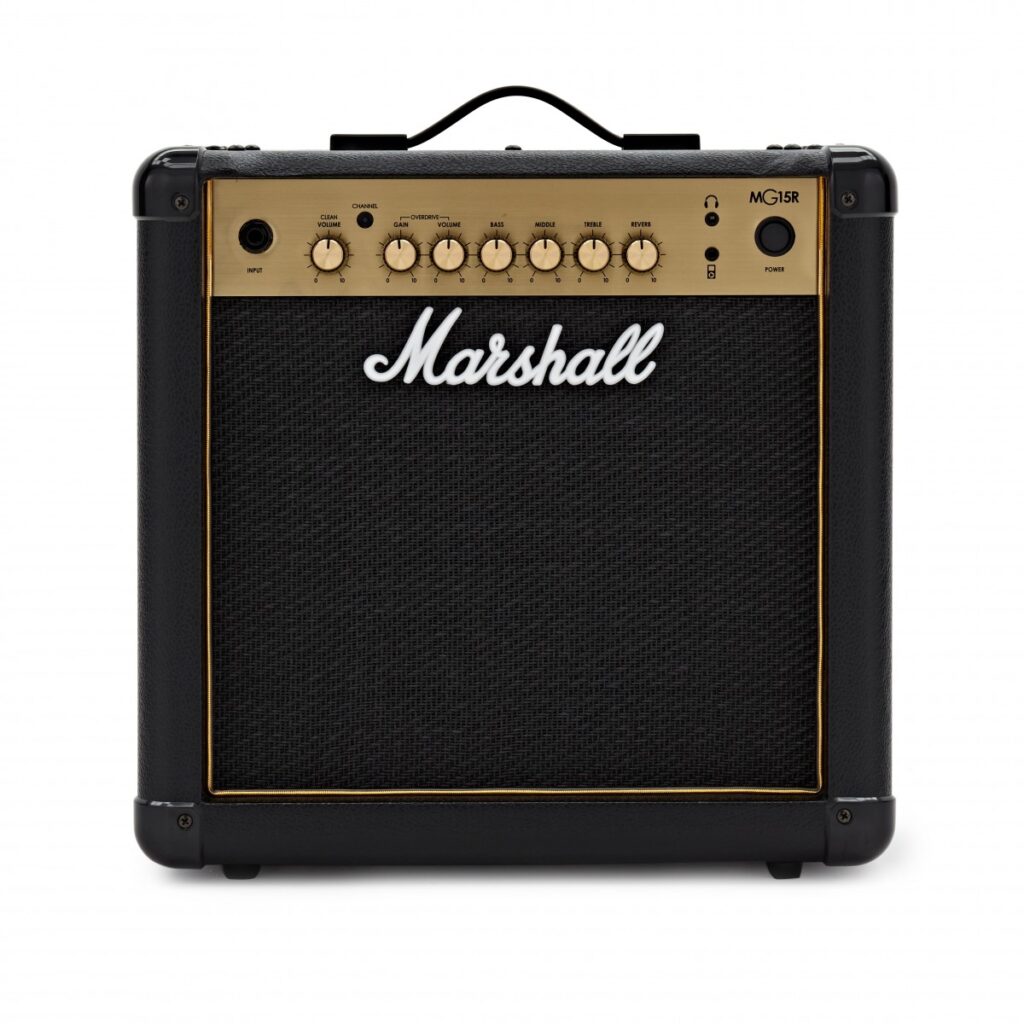 Marshall MG15GR Gold 15W Guitar Combo with Reverb