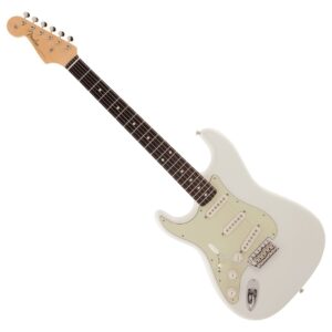 Fender Made in Japan Traditional 60s Stratocaster Left-Handed Rosewood Fingerboard Olympic White