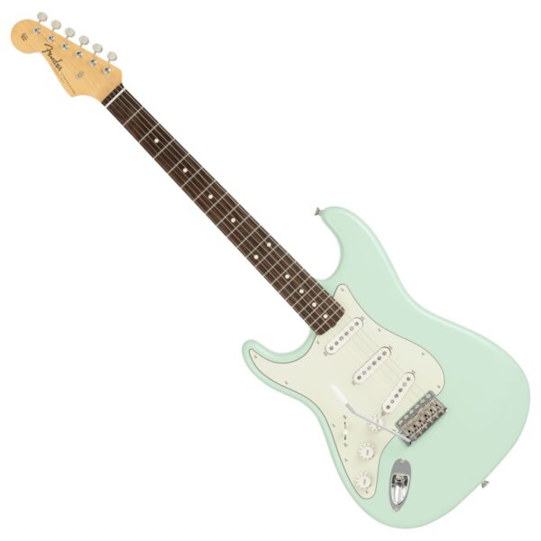 Fender Made in Japan Traditional 60s Stratocaster Left-Handed Rosewood Fingerboard Surf Green