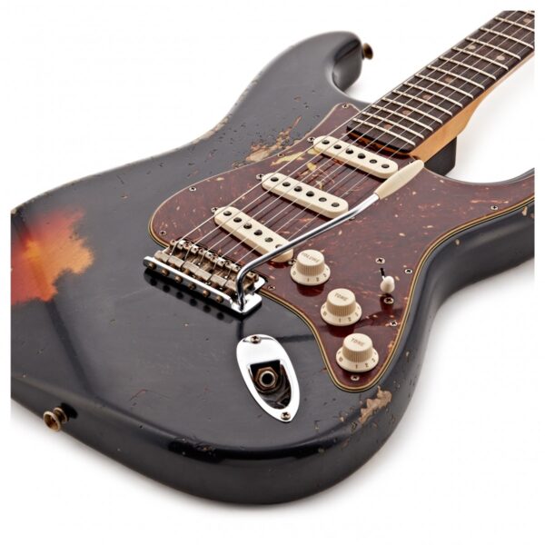 Fender Custom Shop 62 Stratocaster Heavy Relic RW Black #R134072
