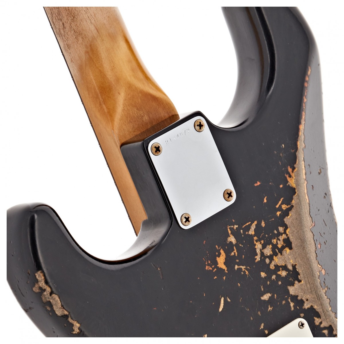 Fender Custom Shop 62 Stratocaster Heavy Relic RW Black #R134072