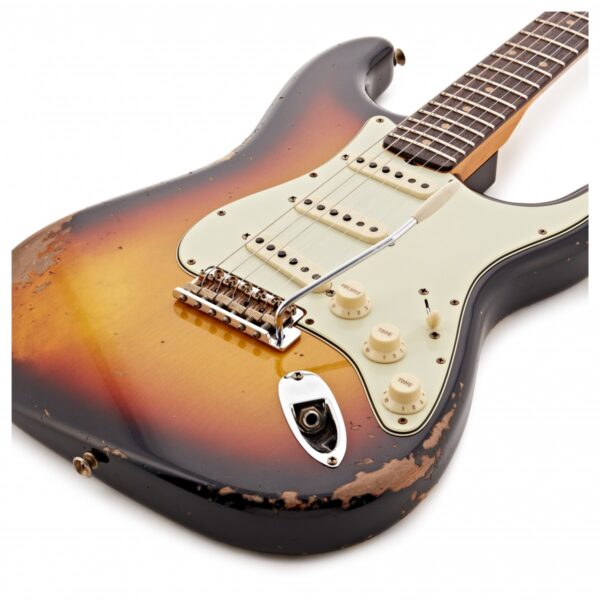 Fender Custom Shop 60 Stratocaster Heavy Relic Faded Aged 3-Tone Sunburst #CZ574446