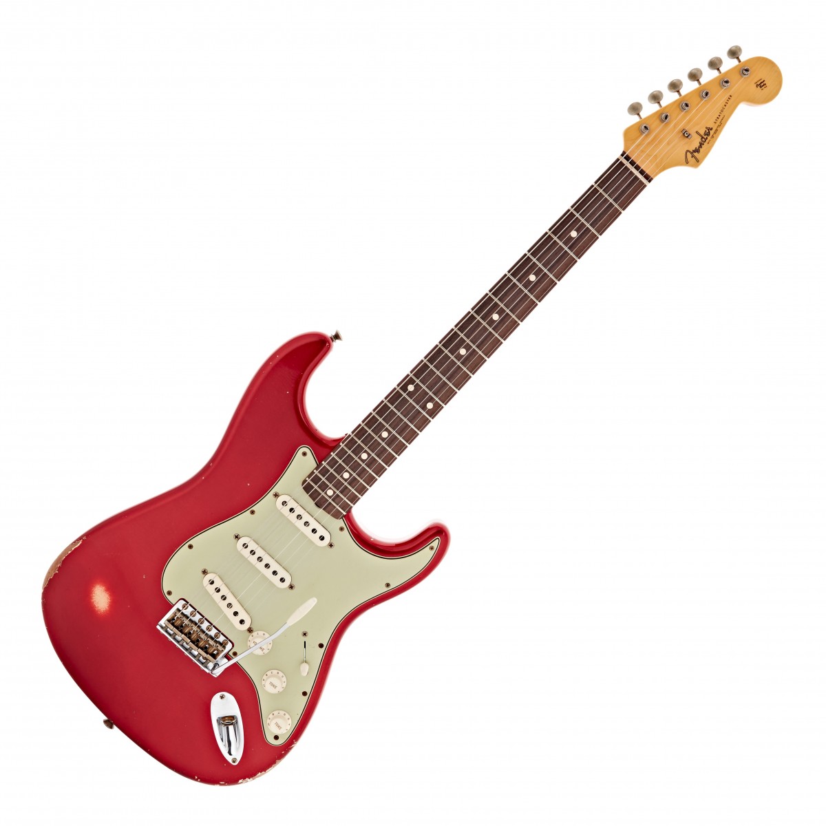 Fender Custom Shop 62 Stratocaster Relic RW Candy Apple Red #R134705