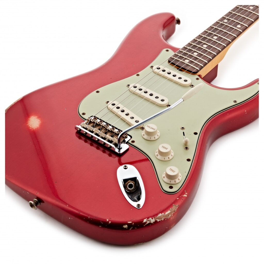 Fender Custom Shop 62 Stratocaster Relic RW Candy Apple Red #R134705