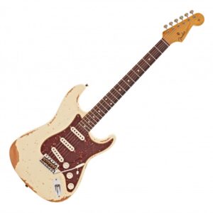 Fender Custom Shop 62 Stratocaster Heavy Relic RW Vintage White #R133544