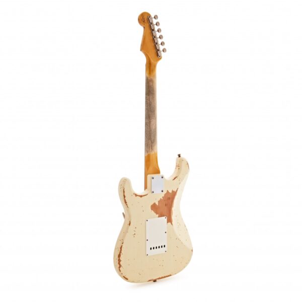 Fender Custom Shop 62 Stratocaster Heavy Relic RW Vintage White #R133544