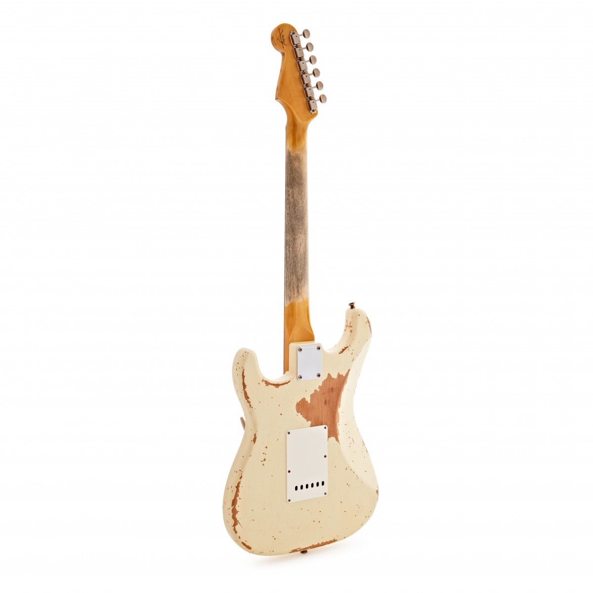 Fender Custom Shop 62 Stratocaster Heavy Relic RW Vintage White #R133544