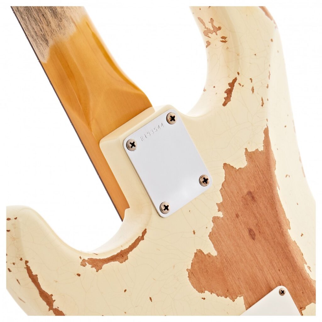 Fender Custom Shop 62 Stratocaster Heavy Relic RW Vintage White #R133544