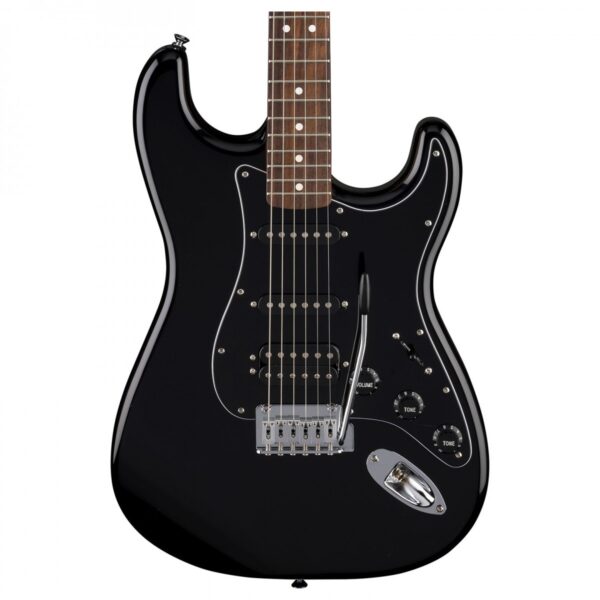 Fender Standard Stratocaster HSS Black Pickguard Black