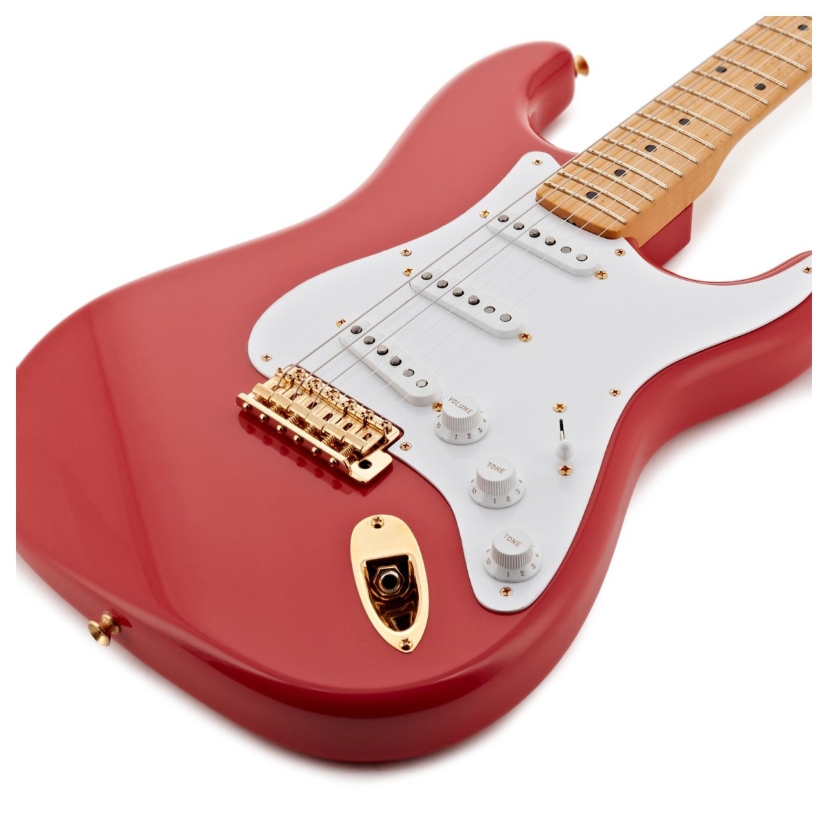 Fender Custom Shop 59 Stratocaster NOS Gold Hardware MN Fiesta Red