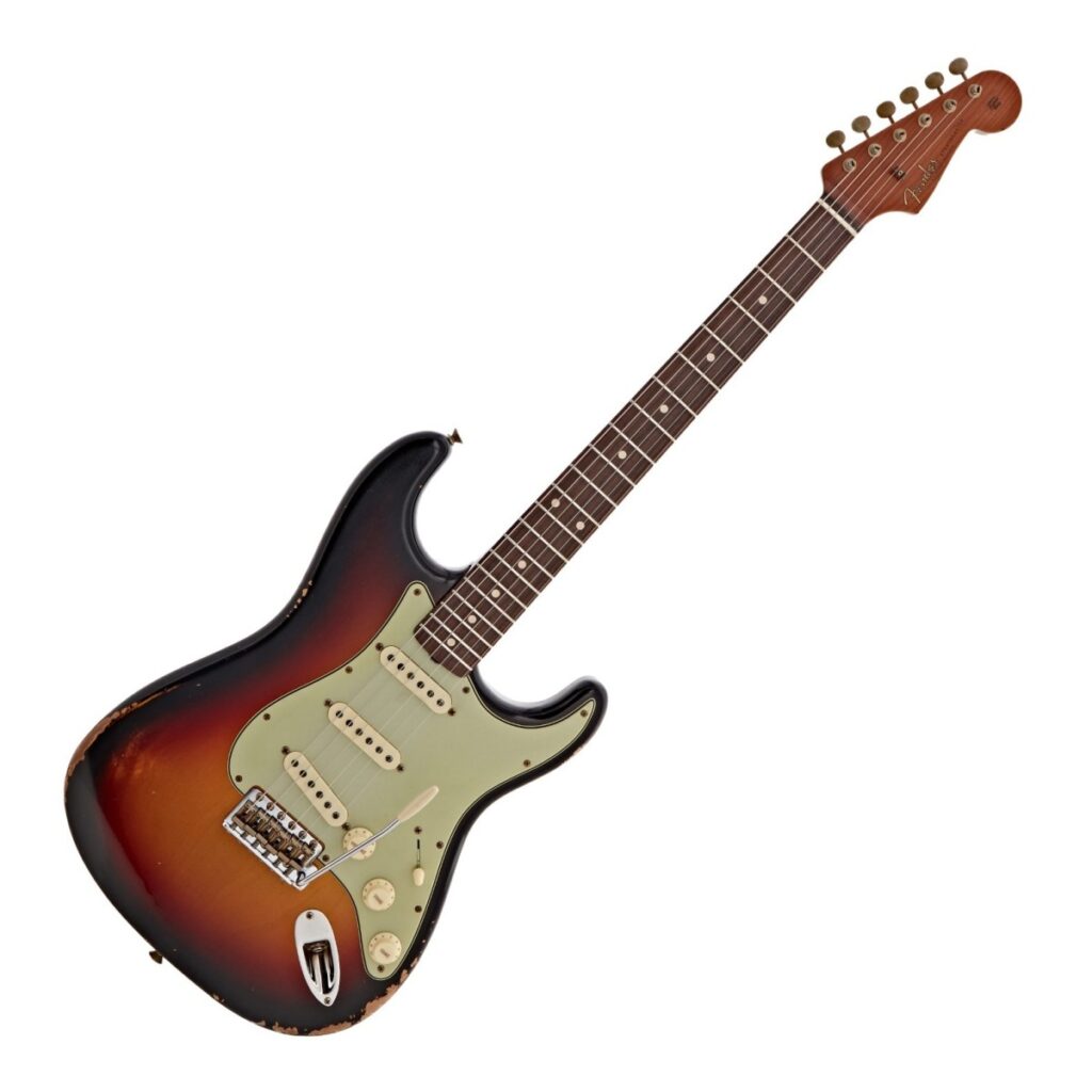 Fender Custom Shop Limited Edition 60s DualMag II Compound Radius Stratocaster Relic Target 3tsb