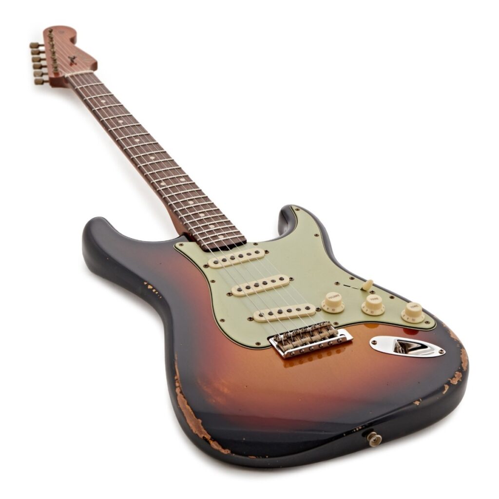 Fender Custom Shop Limited Edition 60s DualMag II Compound Radius Stratocaster Relic Target 3tsb
