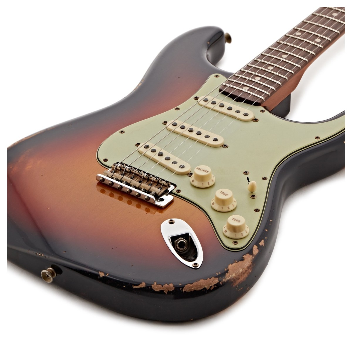 Fender Custom Shop Limited Edition 60s DualMag II Compound Radius Stratocaster Relic Target 3tsb