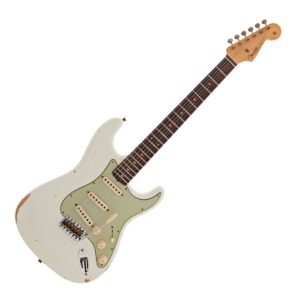 Fender Custom Shop 62 Stratocaster Relic Aged Olympic White