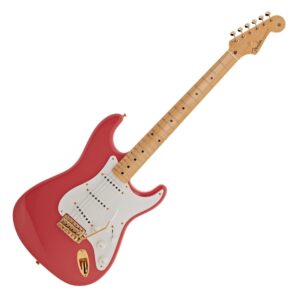 Fender Custom Shop 55 Stratocaster Deluxe Closet Classic Faded Fiesta Red
