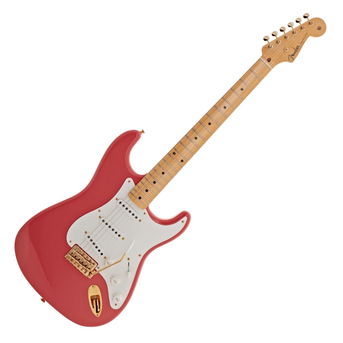 Fender Custom Shop 55 Stratocaster Deluxe Closet Classic Faded Fiesta Red