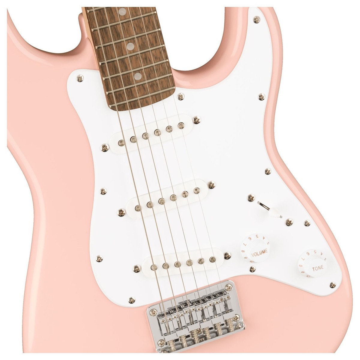 Squier Mini Stratocaster 3/4 Size Shell Pink