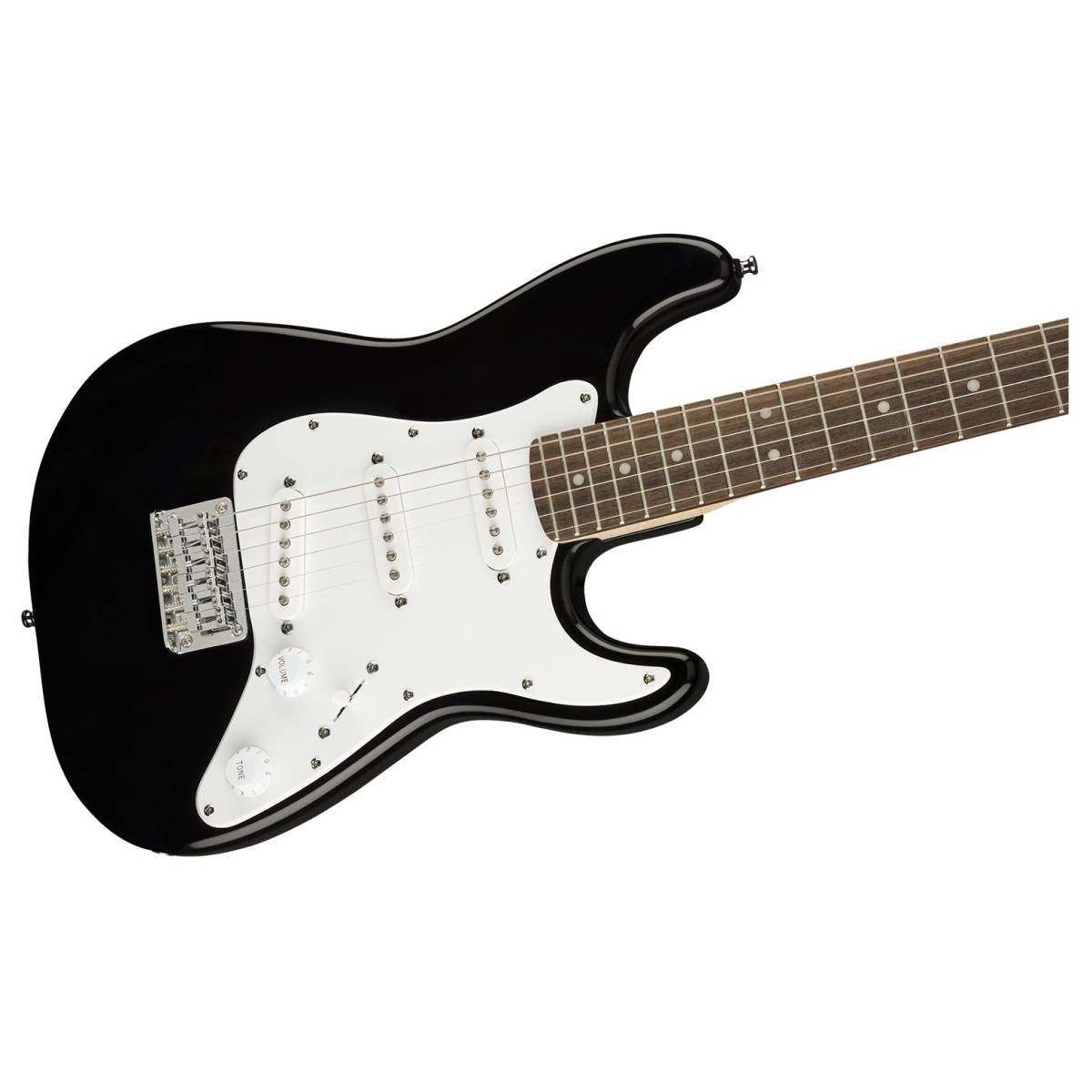 Squier Mini Stratocaster 3/4 Size Black Pack of 3