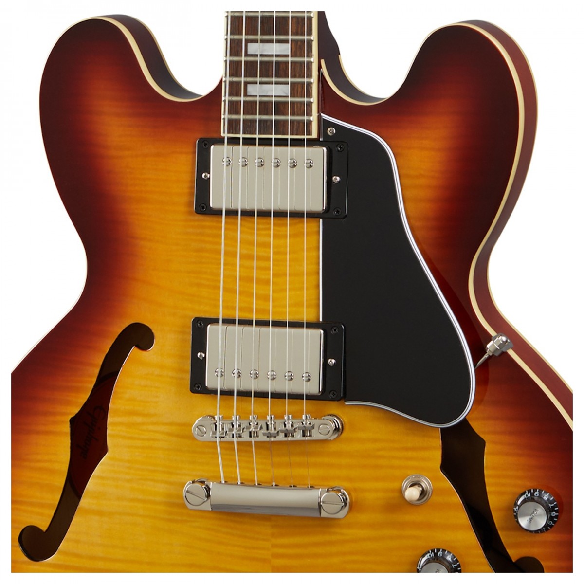 Epiphone ES-335 Figured Raspberry Tea Burst