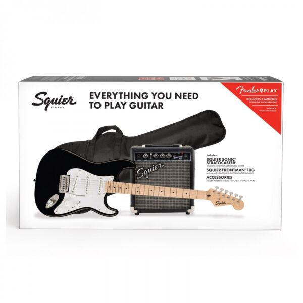 Squier Sonic Stratocaster Pack Black