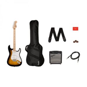 Squier Sonic Stratocaster Pack 2 Color Sunburst