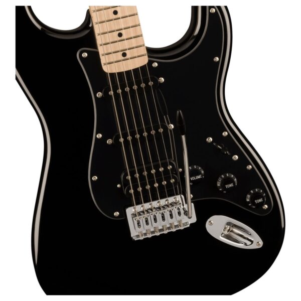 Squier Sonic Stratocaster HSS Black pack of 3