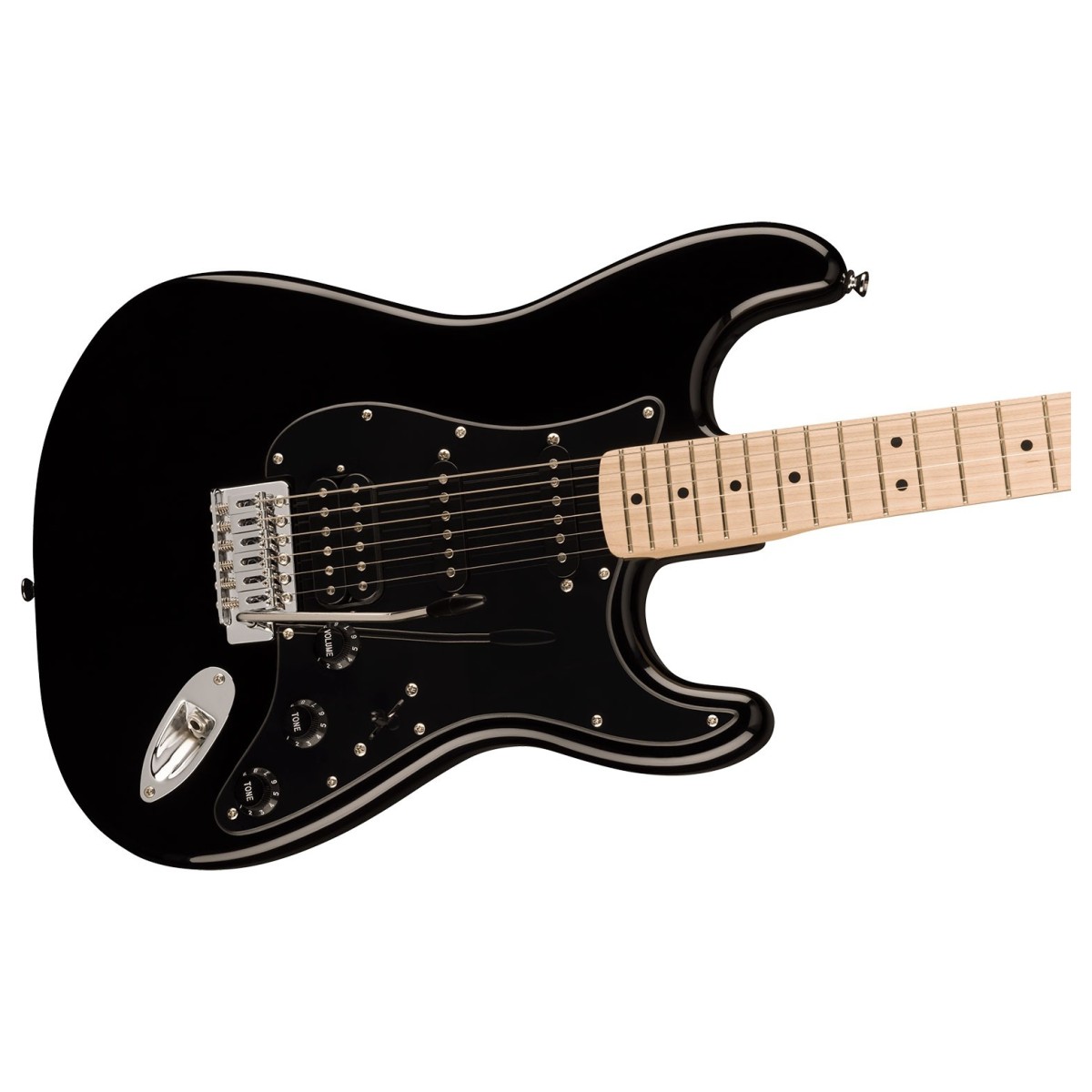 Squier Sonic Stratocaster HSS Black pack of 3