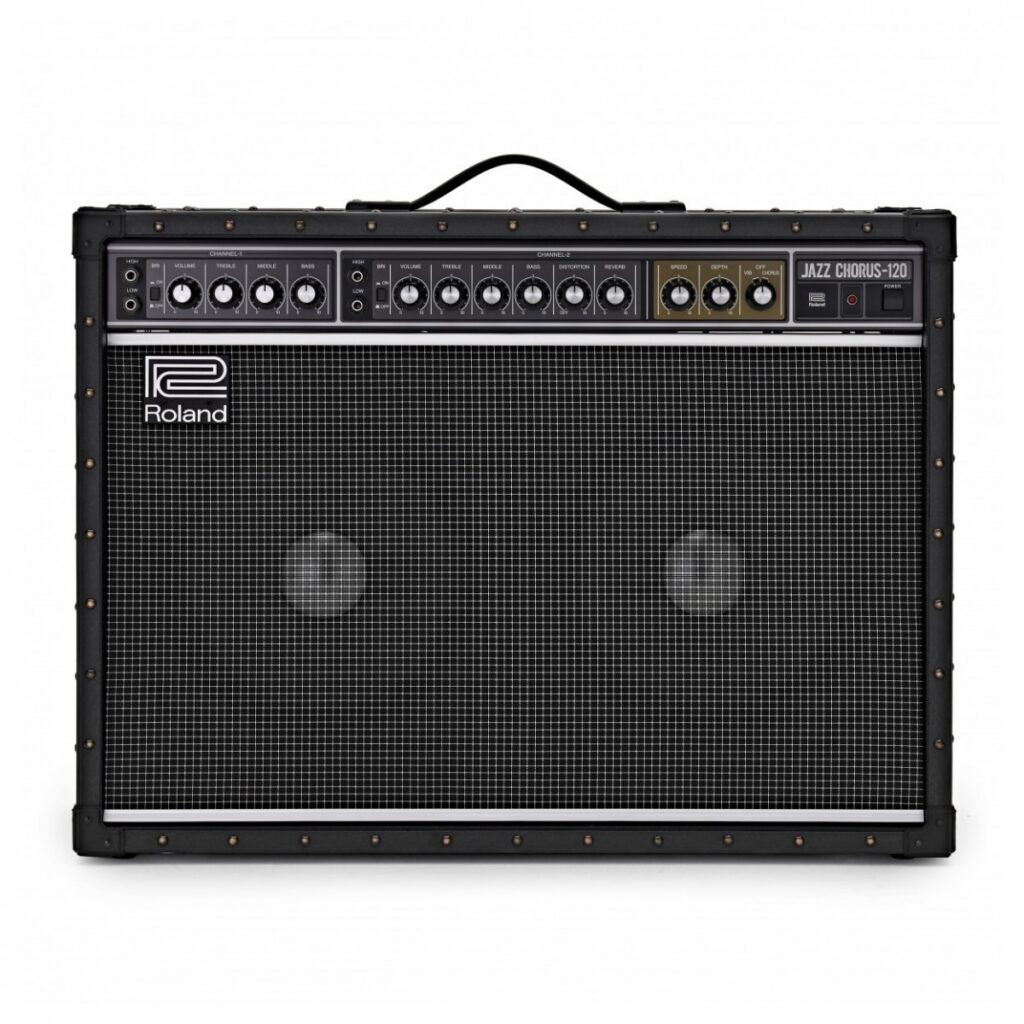 Roland JC-120 Jazz Chorus Guitar Amplifier with Cover