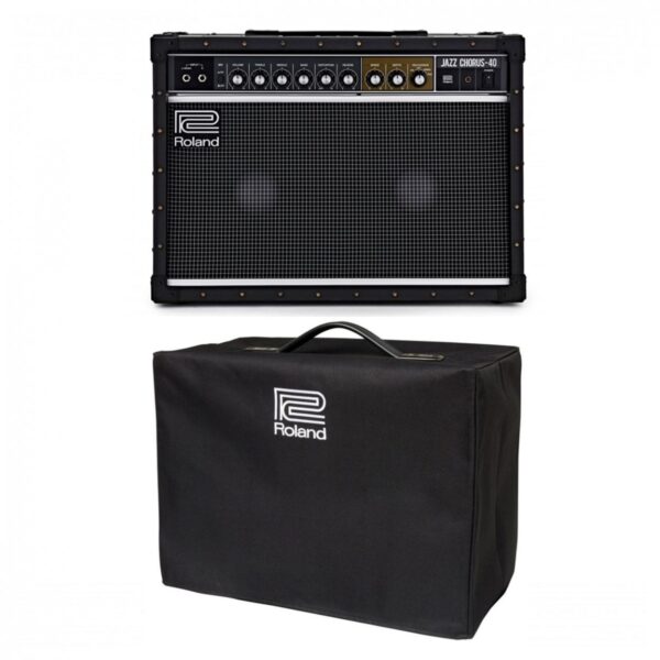Roland JC-40 Jazz Chorus Stereo Guitar Amplifier with Cover