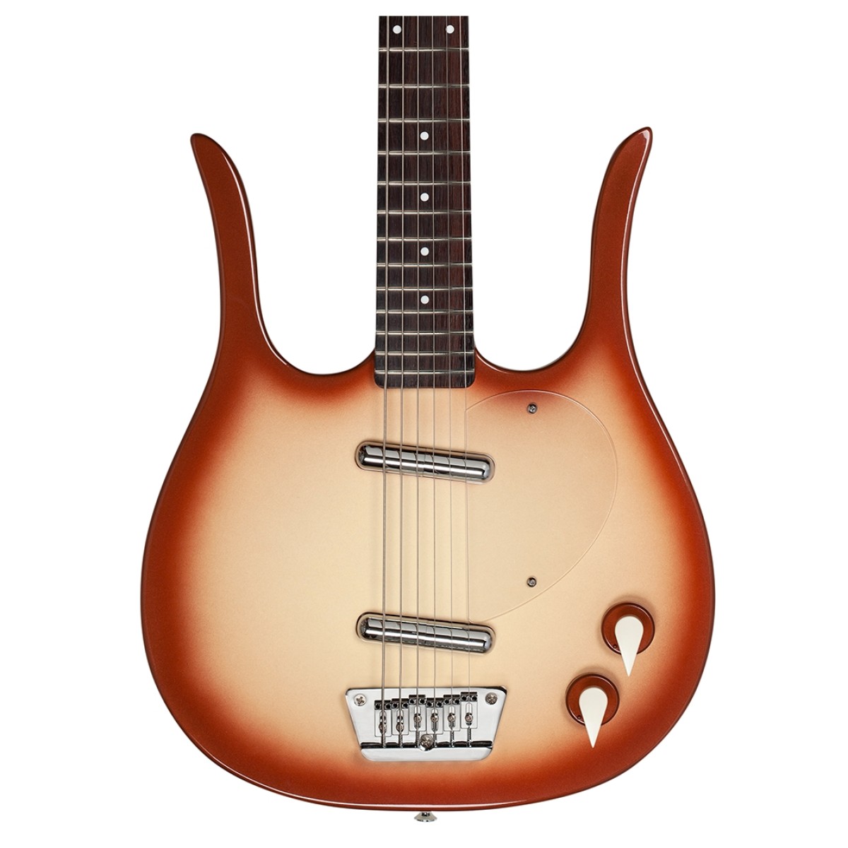 Danelectro Longhorn Baritone Guitar Copper Burst