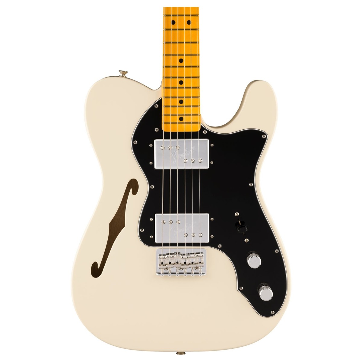 Fender Limited Edition American Vintage II 1972 Telecaster Thinline MN Olympic White