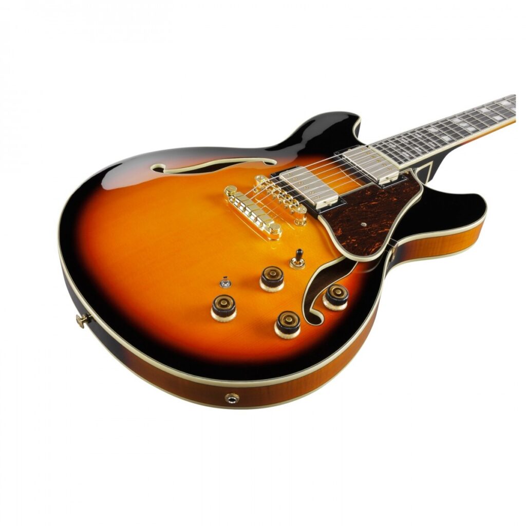 Ibanez AS113 Semi Hollowbody Brown Sunburst