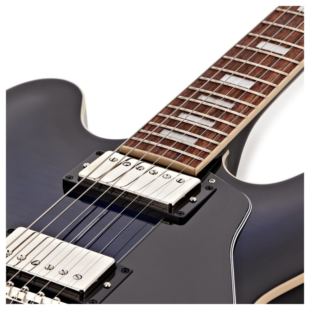 Gibson ES-335 Figured Deep Ocean Burst #219050088
